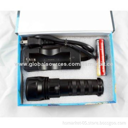 UniqueFire LED diving flashlight with 1 x 18650 rechargeable battery, Cree U2 LED, 1200lmNew